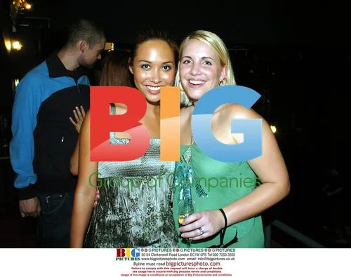Myleene Klass and Claire at Barry Knight's 40th