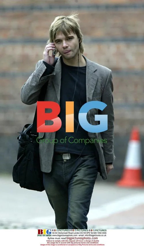 Rupert Hill Arrives on Coronation Street Set
