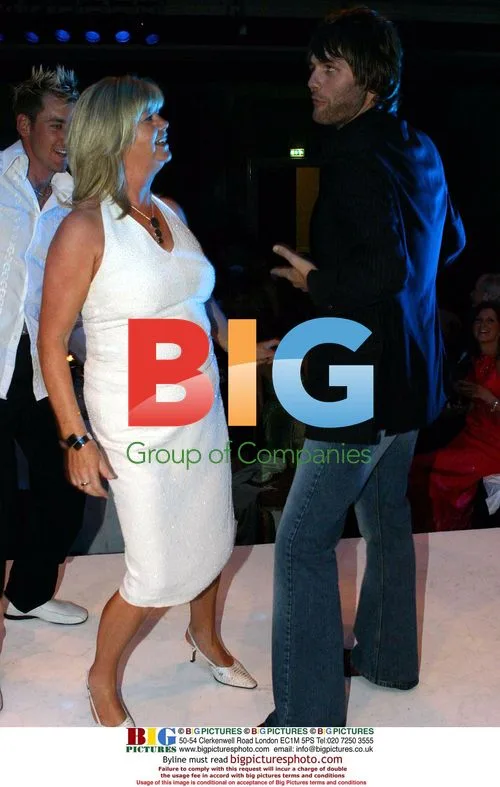 Bryan McFadden and Miriam Ahern at Miss Ireland Final
