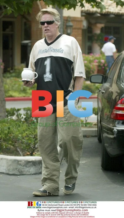 Gary Busey Flirts Around in Malibu
