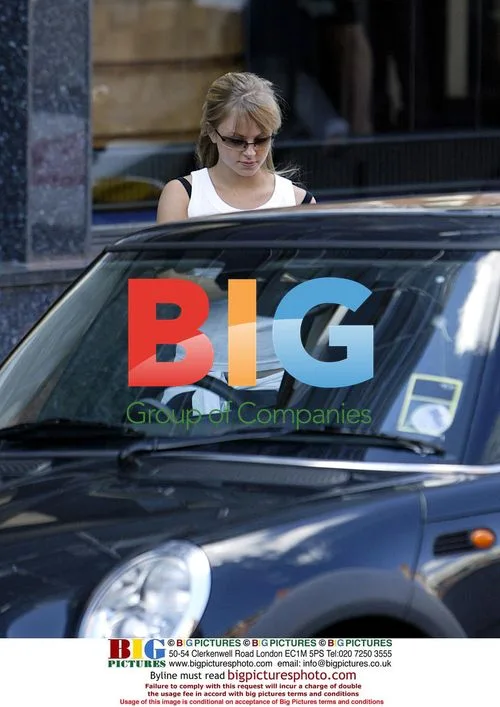 Tina O'Brien Leaving Granada Studios