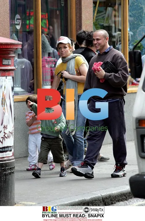 Patsy Palmer out with family in London