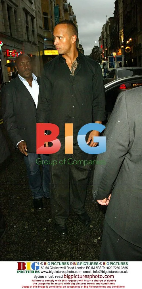 The Rock at 'Walking Tall' Screening