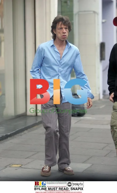 Mick Jagger and son James out shopping