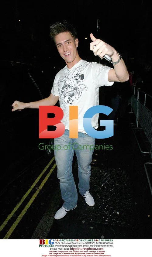 Singer Nick Mager at Liberty X Party