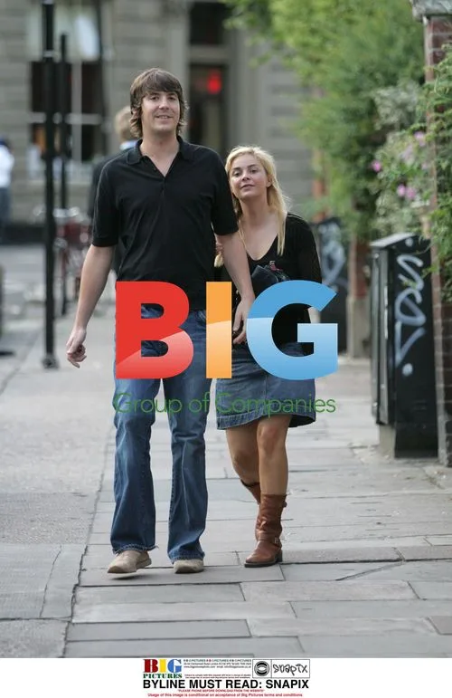 Presenter Gail Hipgrave hiding behind husband Dan
