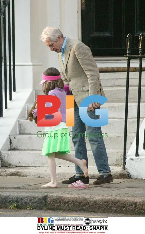 Charlie Watts with granddaughter