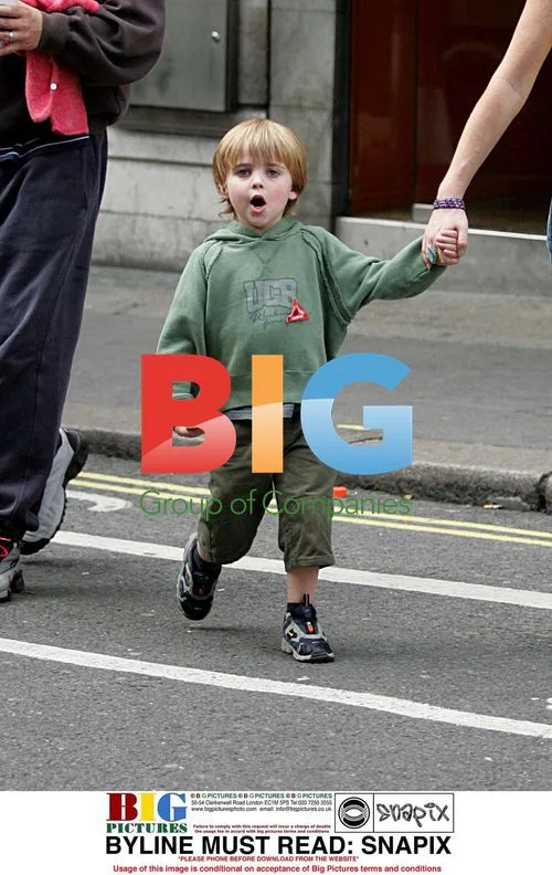 Patsy Palmer with Family in London