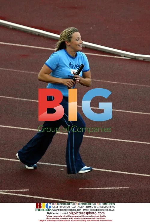 Celebs at Sport Relief Athletics Event