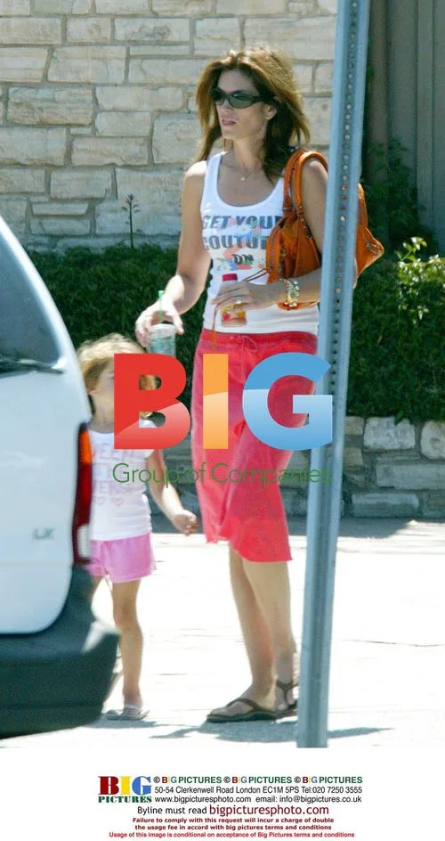 Cindy Crawford Family Grocery Shopping