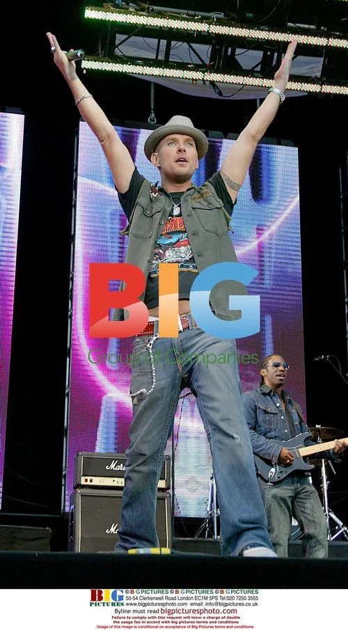 Matt Goss Performing at Party In The Park