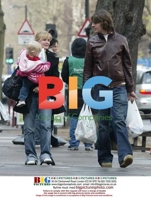 Gail Porter Hipgrave and Family Shopping