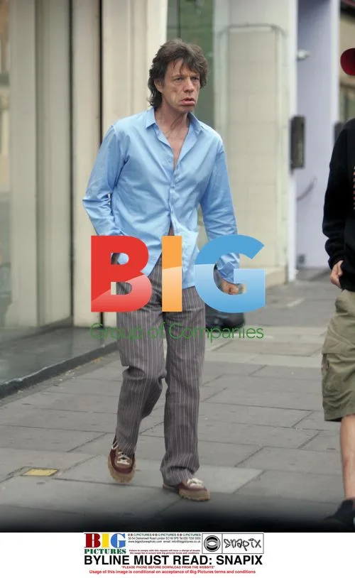 Mick Jagger and Son James Shopping
