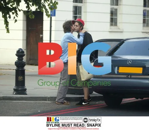 Mick Jagger and Son James Out Shopping