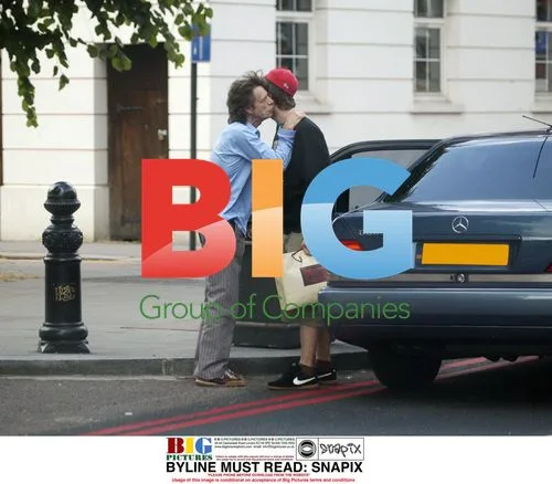 Mick Jagger and Son James Shopping
