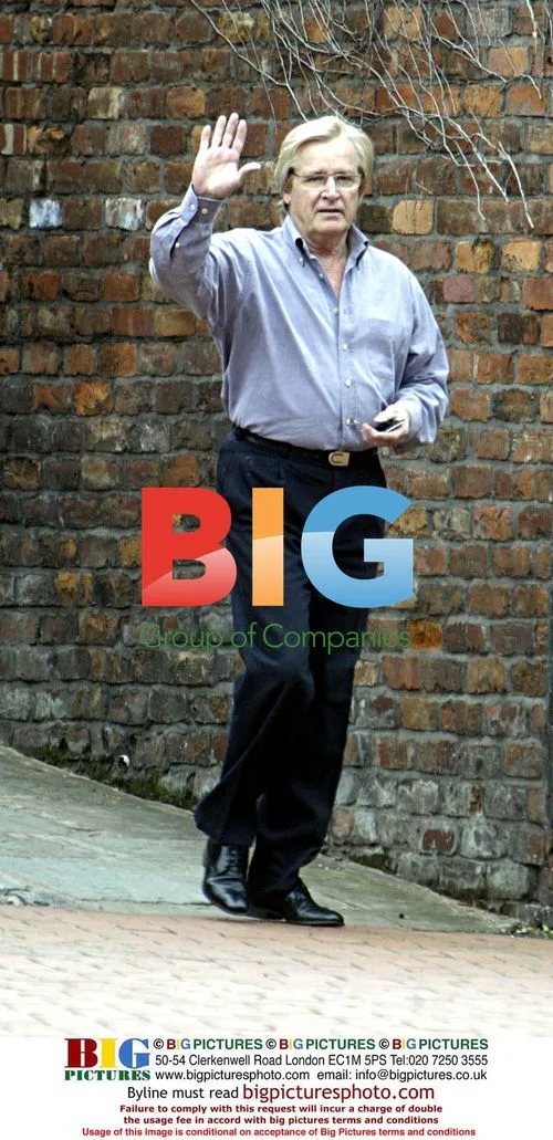 William Roache on Coronation Street Set