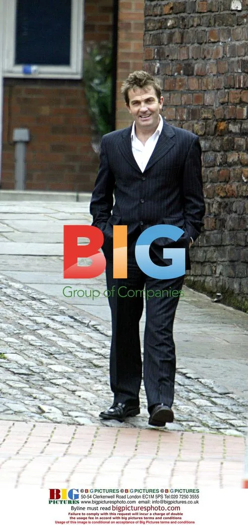 Bradley Walsh on Coronation Street Set