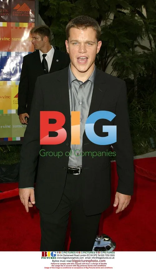 Matt Damon at Bourne Supremacy Premiere
