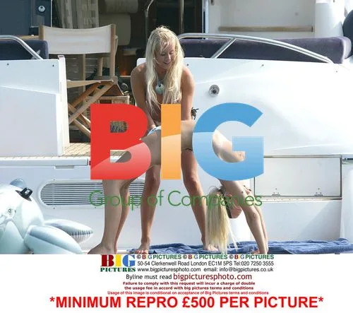 Michelle Marsh and Emma Davis on Yacht