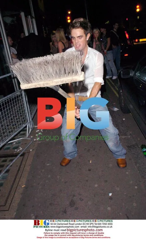 Dane from D side performs antics at Trap nightclub