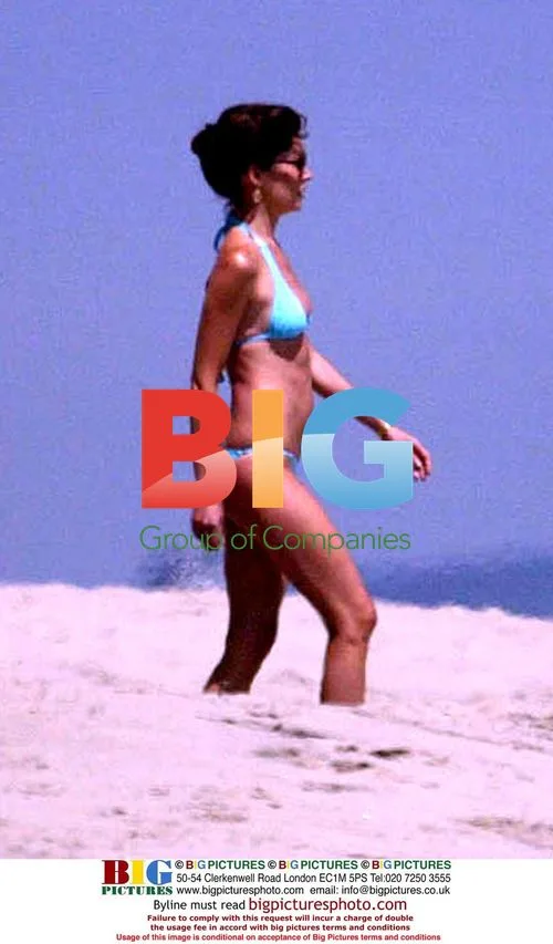 Lara Flynn-Boyle on Malibu Beach