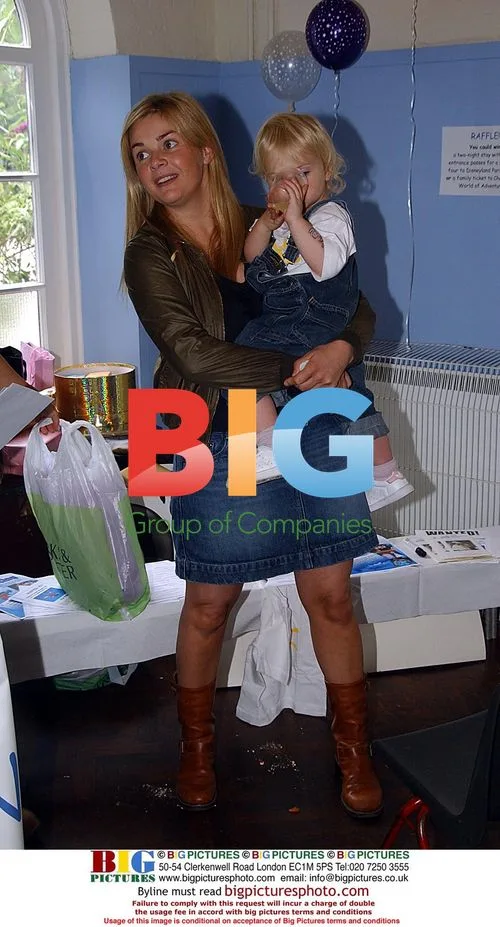 Gail Porter and Daughter at Charity Event