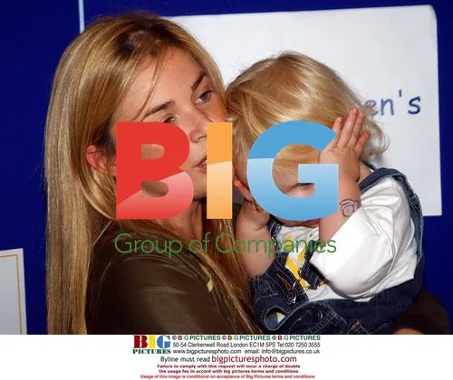 Gail Porter with daughter Honey