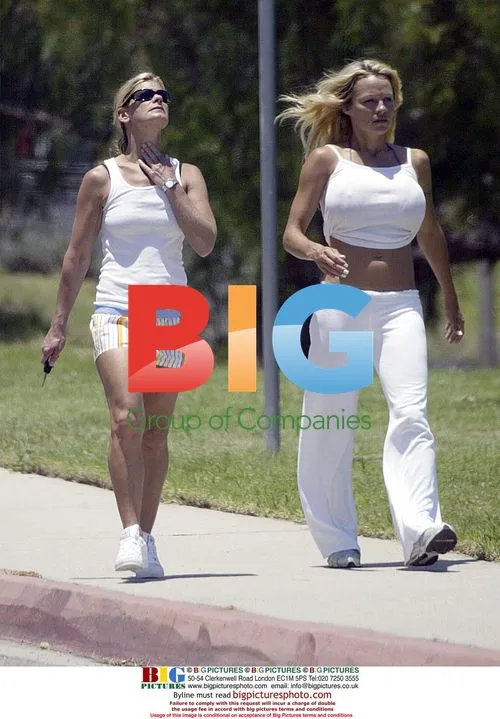 Pamela Anderson takes a stroll in Malibu