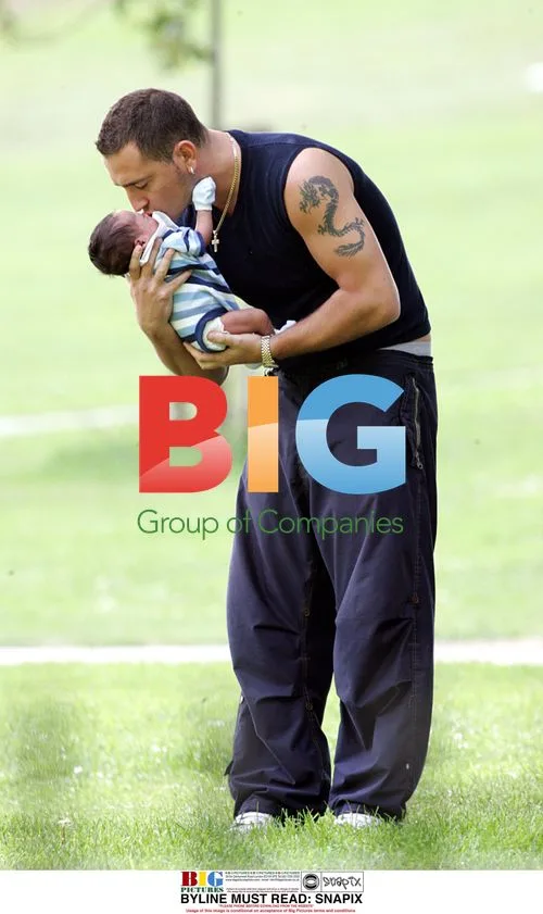 Will Mellor and Girlfriend Out with Baby