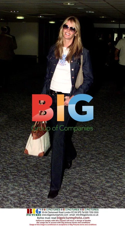 Elle Macpherson Departing for Cannes