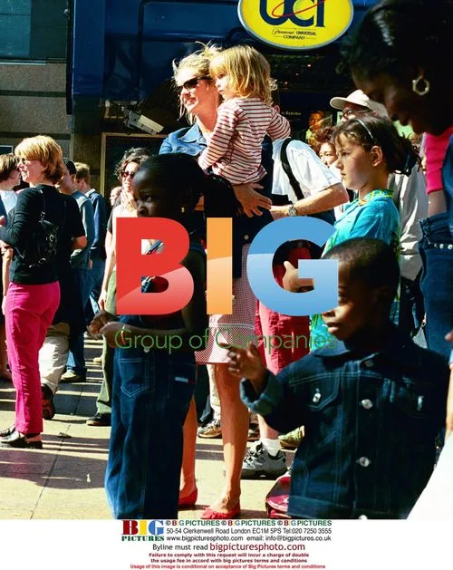 Elle Macpherson and Baby Flynn in London