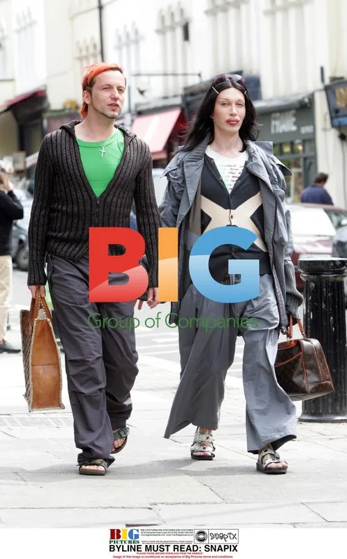 Pete Burns out shopping in North London