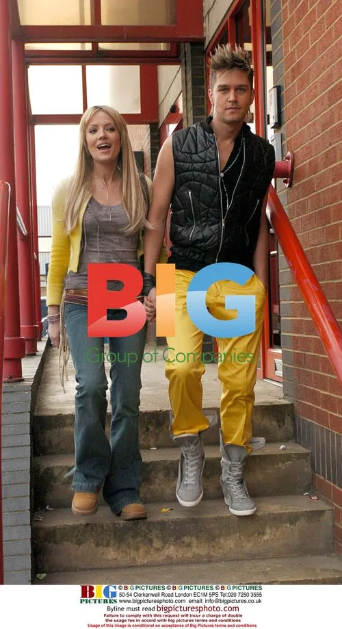 Phixx's Andrew Kinlochan and Hayley Evetts on video set