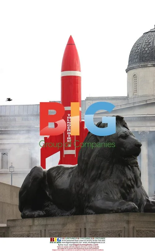 Thunderbird 3 Promoting 'Thunderbirds' in London