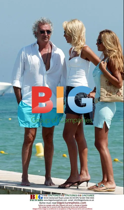 Flavio Briatore Vacation with Ladies in Saint Tropez