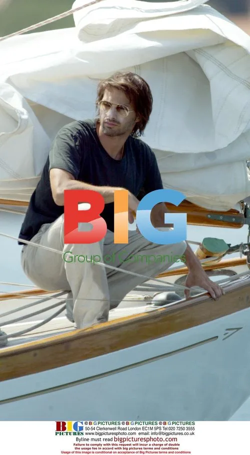 Oliver Martinez sailing in France