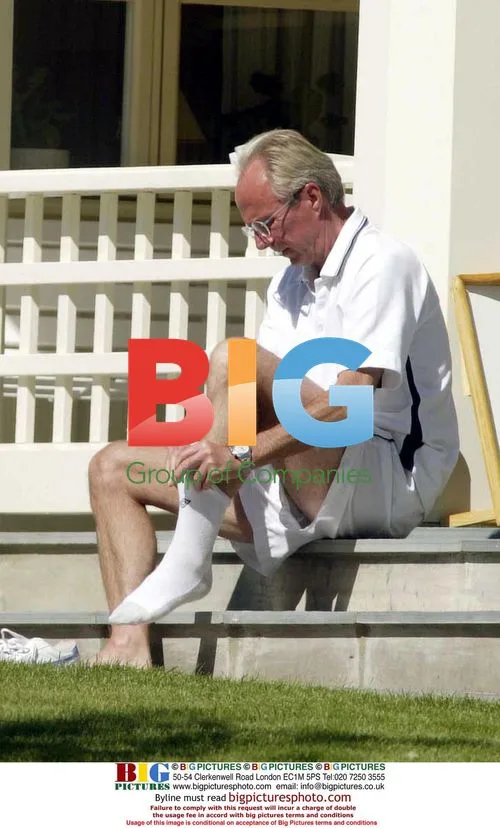 Sven-Göran Eriksson on vacation with family