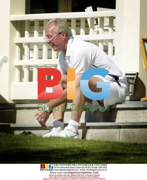 Sven-Göran Eriksson on holiday with family