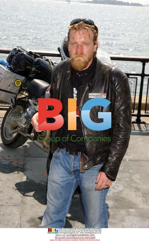 Ewan McGregor and Charley Boorman arrive in New York