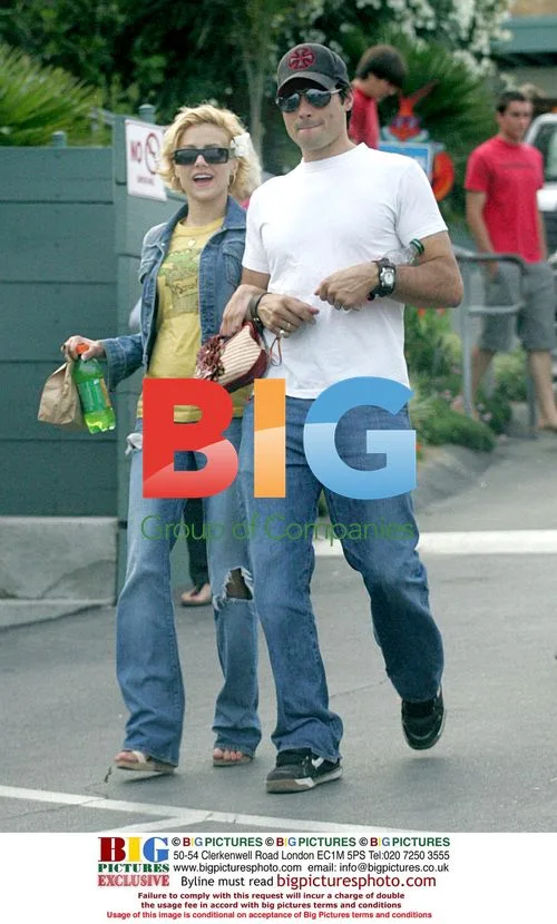 Britney Murphy with fiance