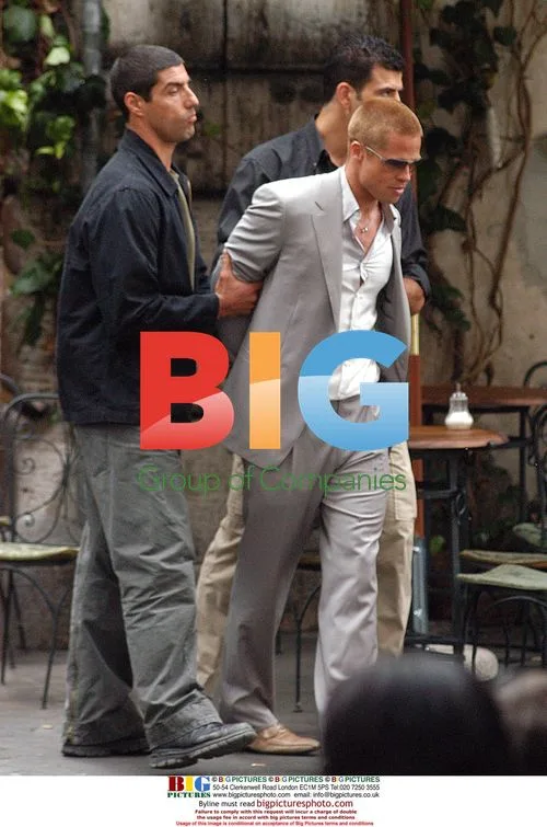Brad Pitt Arrested on 'Ocean Twelve' Set