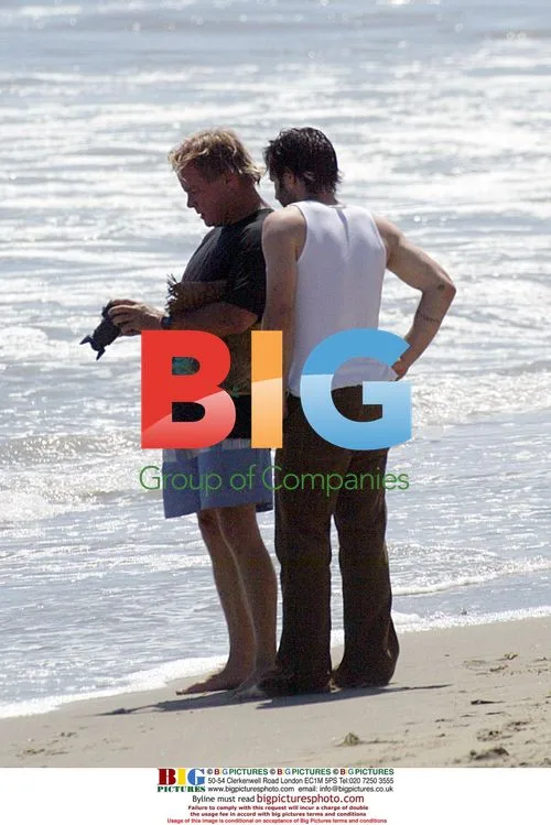 David Arquette Chases Paparazzi on Malibu Beach