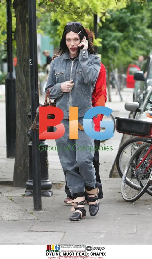 Singer Pete Burns in London