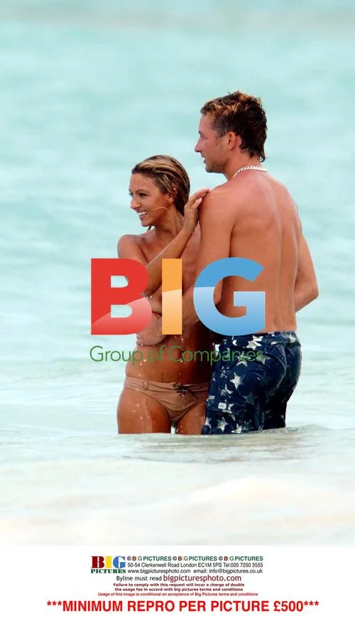 Jodie Marsh Topless Beach Fun