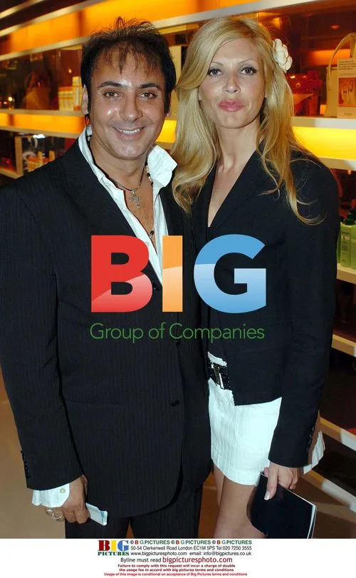 Stylist Anestsis Cobella and Mandy Smith at Cobella Salon Launch