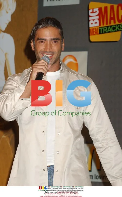 Alejandro Fernandez at Big Mac Meal Tracks Promotion