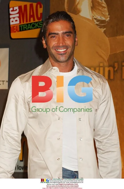 Alejandro Fernandez at Big Mac Meal Tracks Promo