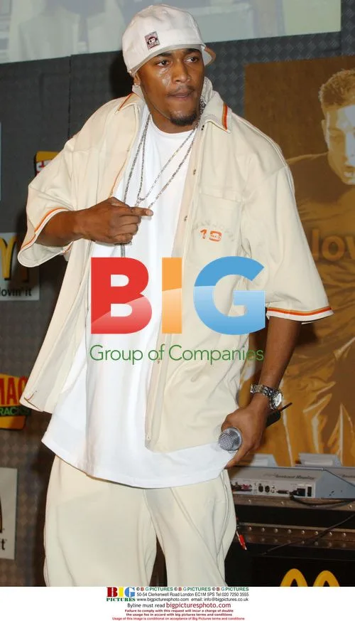 Musician HOUSTON at Big Mac Promotion