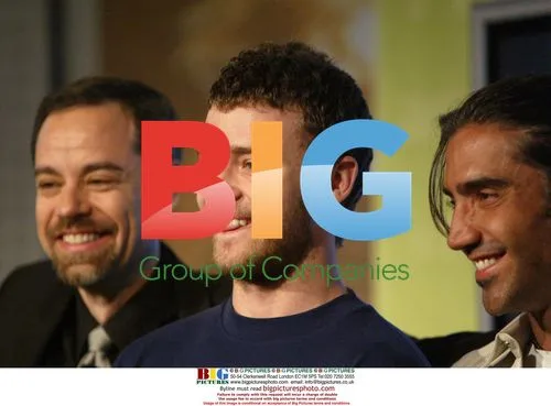 JAY SAMIT, JUSTIN TIMBERLAKE, and ALEJANDO FERNANDEZ at McDonald's Promotion