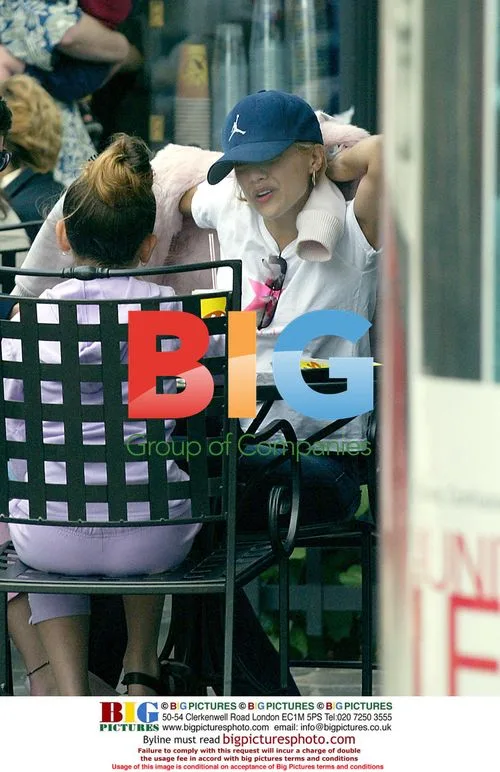 Britney Murphy and family shopping at The Grove